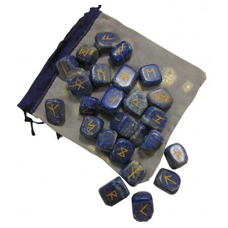 Runes lapis lazuli