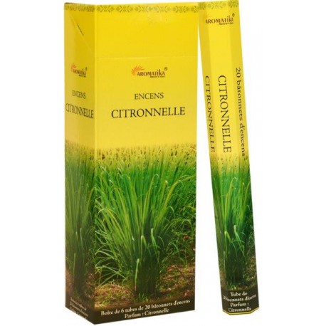 Encens Citronnelle "Aromatika" Hexa