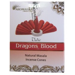 Encens cônes Dragon Blood "Védic Aromatika"