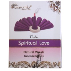 Encens cônes Spiritual Love "Védic Aromatika"