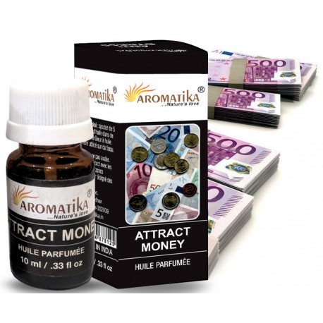 ATTRACT MONEY (Attire l'argent) (Aroma Oil) "Aromatika" 10 ml