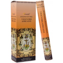 Encens 7 pouvoirs africains "Aromatika" hexa