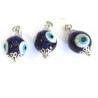 Pendentif Oeil de Turquie argenté